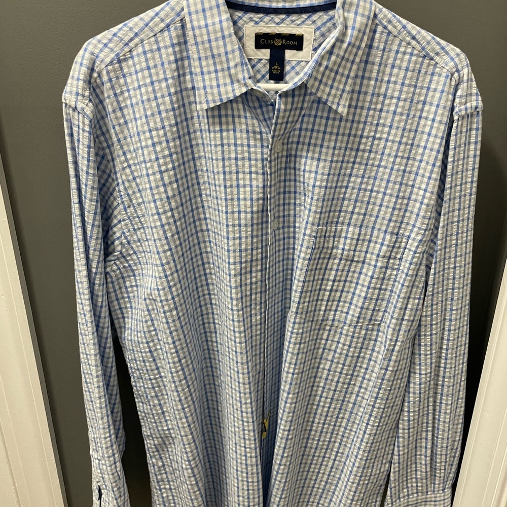 Club Room large button down